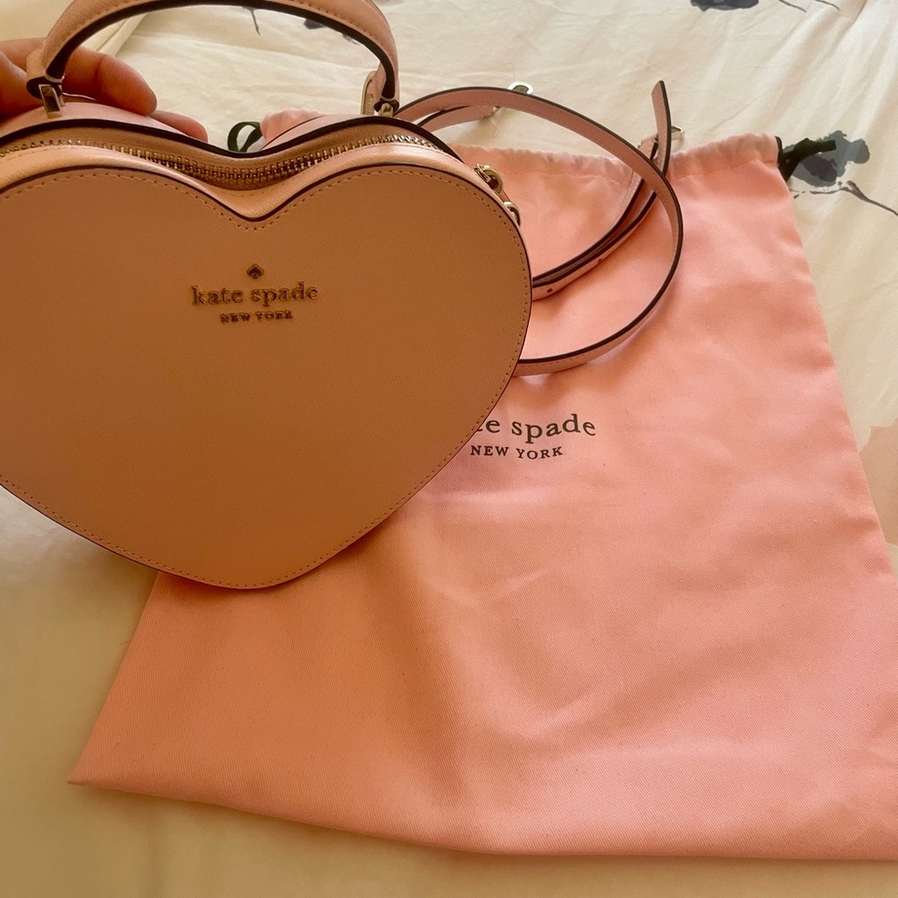 Kate Spade Pink Heart Mini Bag